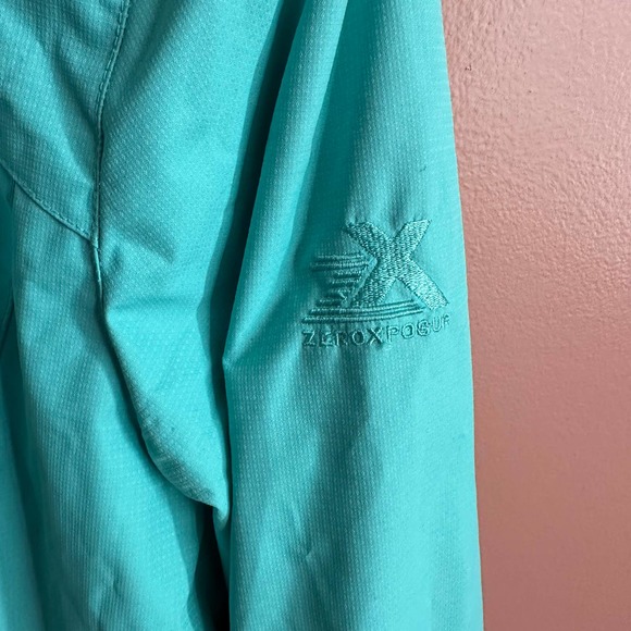 Zero xposur winter jacket ski style aqua blue size Large women’s - Picture 4 of 6